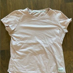 Calvin Klein Performance Light Pink T-Shirt women’s size medium